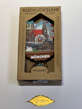 Kuckucksuhr Münchner Skyline